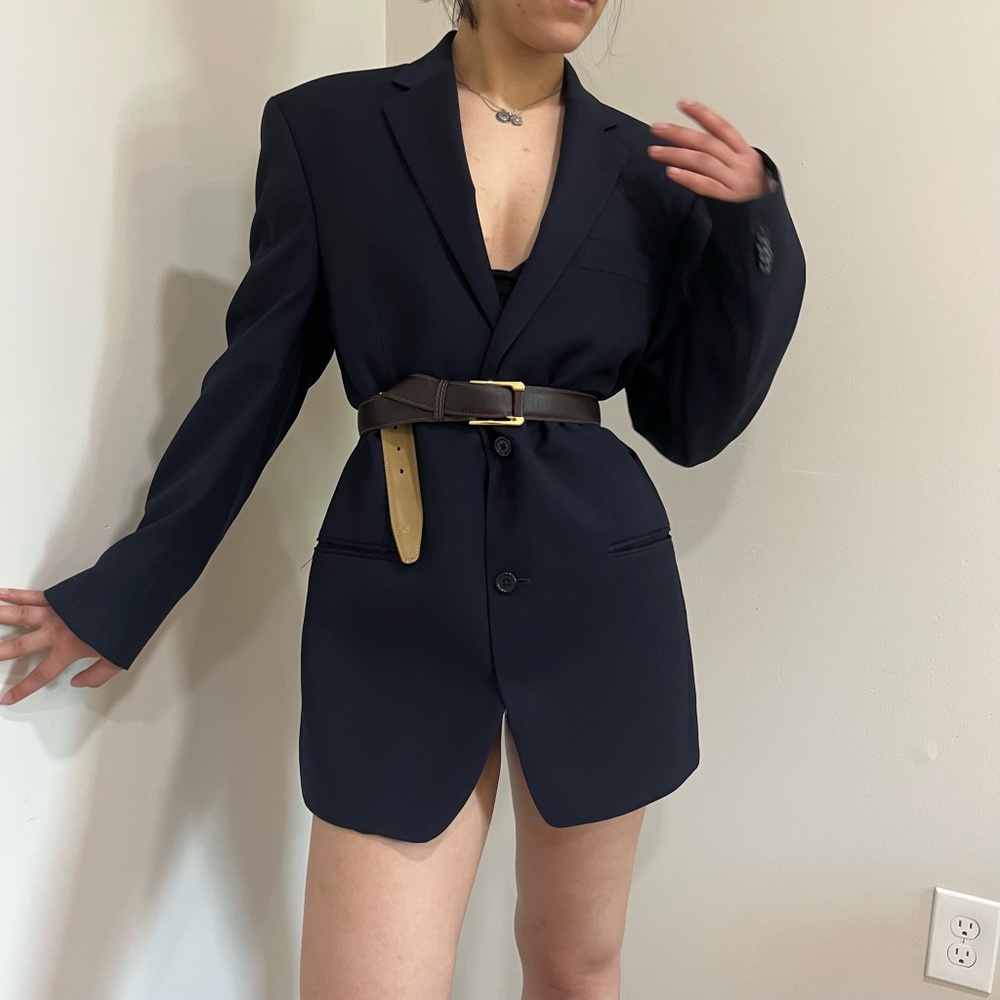 Calvin Klein vintage navy blazer